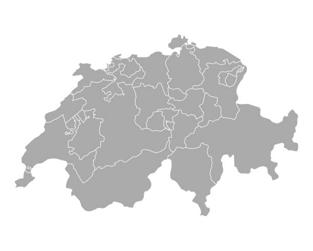 Map of Switzerland